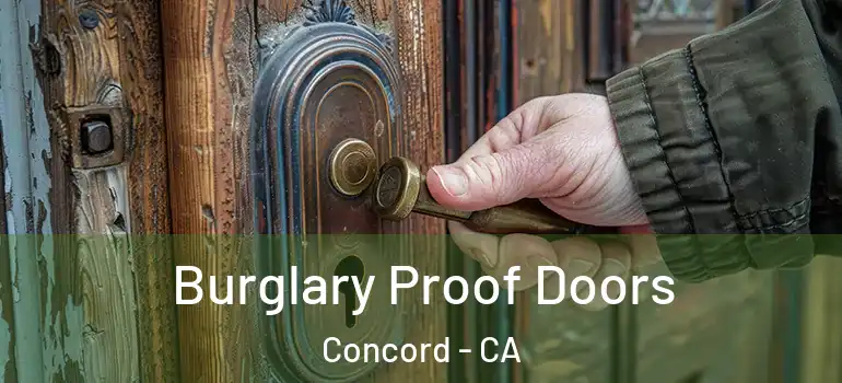  Burglary Proof Doors Concord - CA