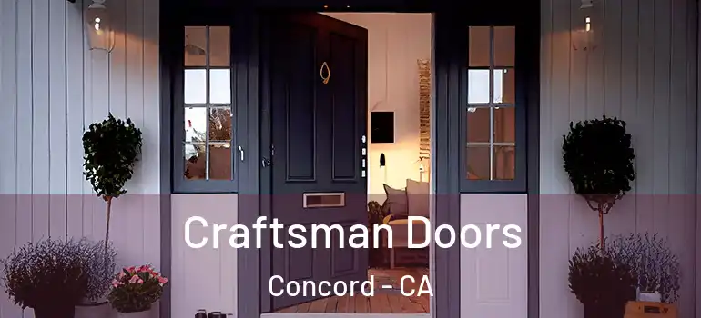  Craftsman Doors Concord - CA