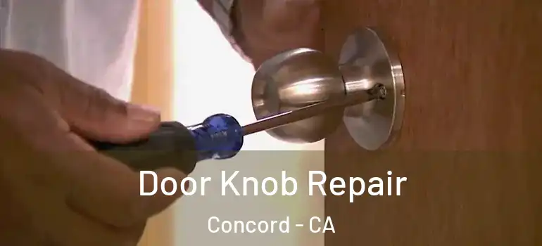  Door Knob Repair Concord - CA