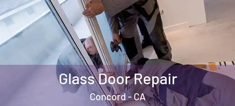  Glass Door Repair Concord - CA