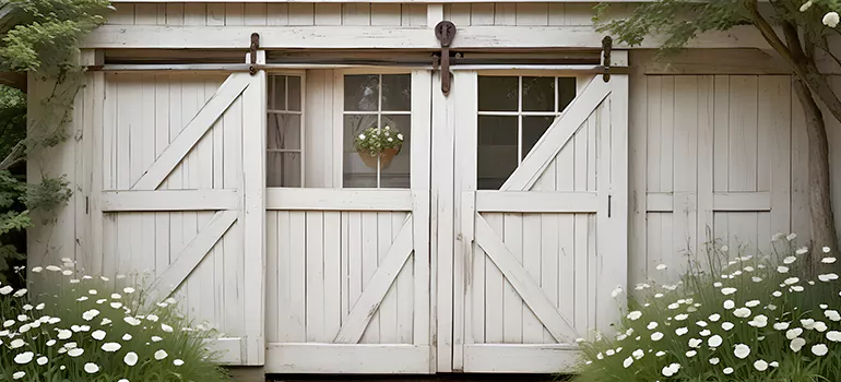 Rear Barn Door Repair in Concord, CA