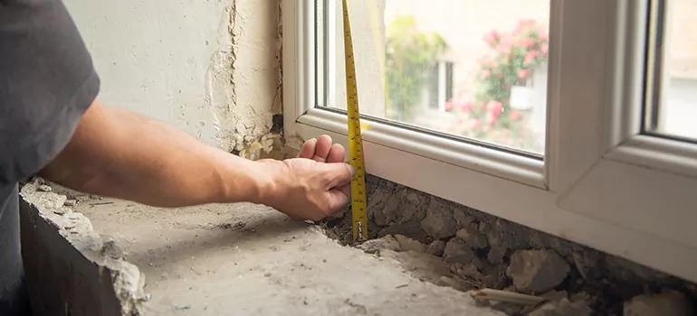 Window Sill Without Apron in Concord, CA