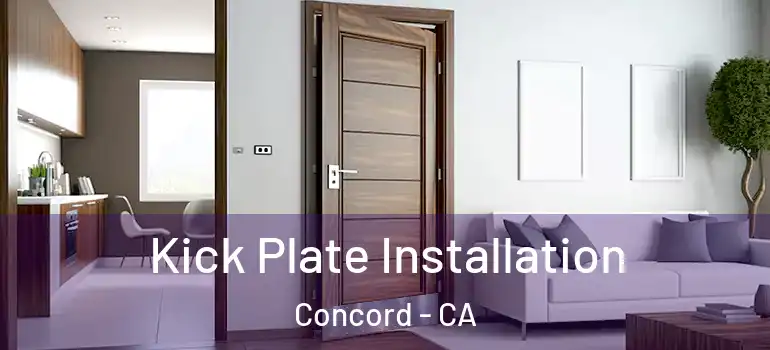  Kick Plate Installation Concord - CA