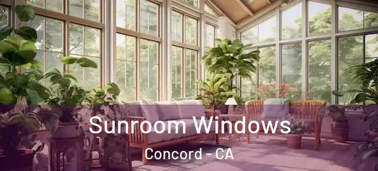  Sunroom Windows Concord - CA