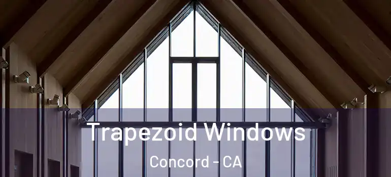  Trapezoid Windows Concord - CA