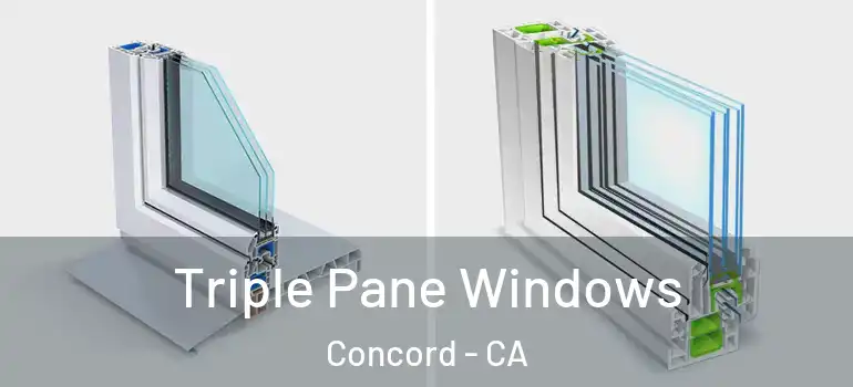  Triple Pane Windows Concord - CA