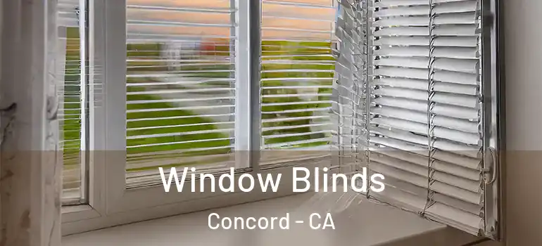  Window Blinds Concord - CA