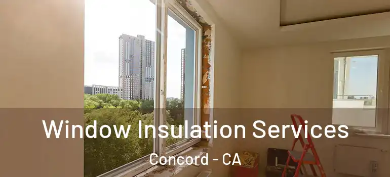  Window Insulation Services Concord - CA