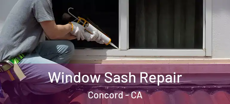  Window Sash Repair Concord - CA