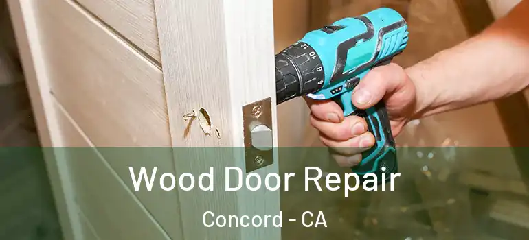  Wood Door Repair Concord - CA